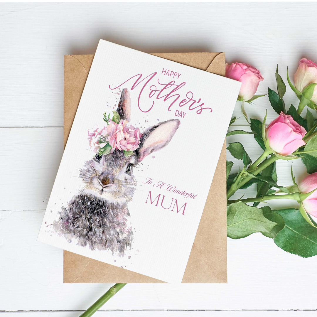 Mum Hare Mothers Day Card