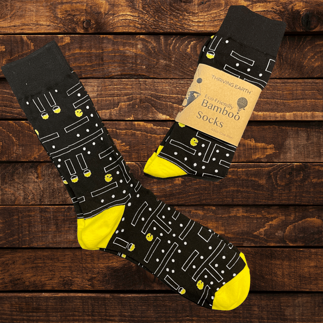 Bamboo Pacman Socks