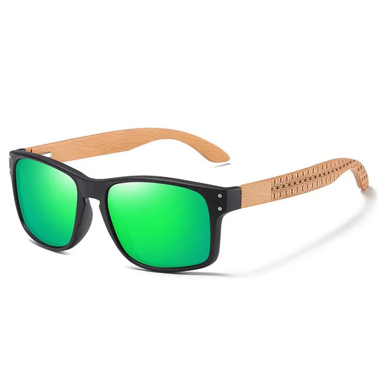 Harris Green Bamboo Sunglasses